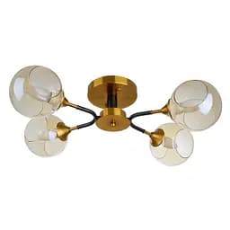 Люстра Brille потолочная молекула E27 60W G (BL-968C/4)