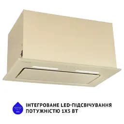 Витяжка повновбудована Minola HBI 6873 IV GLASS 1200 LED Line - мініатюра 7