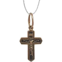 Золотой крестик Золотой век. Распятие Христа. 31568-3/01/4