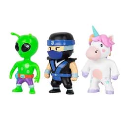 Набір колекційних фігурок Stumble Guys Ніндзя Кай, Спрінклс, Прибулець 3 шт. х 6 см (SG2020-5)