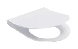 Сидение для унитаза с микролифтом Cersanit K98-0221 SLIM из дюропласта антибактериальное