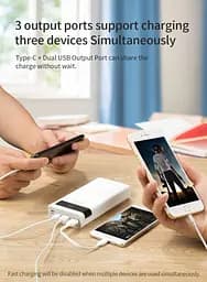 Батарея універсальна мобільна Romoss 30000mAh Sense8P+ (PHP30-515-1134) біла - мініатюра 6