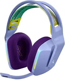 Навушники з мікрофоном Logitech G733 Lightspeed Wireless RGB Lilac (981-000890) - мініатюра 3