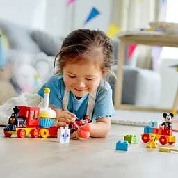 Конструктор LEGO DUPLO Disney Святковий потяг Міккі та Мінні 22 деталей (10941) - мініатюра 3