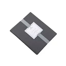 Підковдра з наволочками Penelope - Plume anthracite антрацит 200x220+50x70 (2) - мініатюра 3