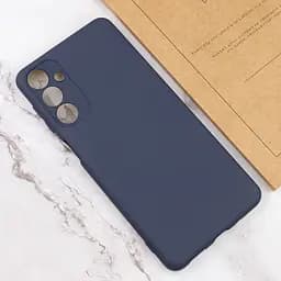 Чохол Silicone Cover Lakshmi Full Camera (A) для Samsung Galaxy A14 4G/5G Синій / Midnight Blue - мініатюра 4