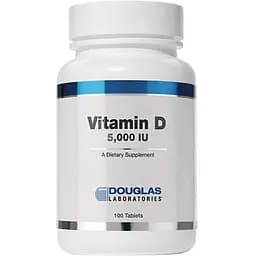 Вітамін D Douglas Laboratories доповнений 5.000 МО 100 таблеток