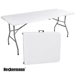 Стіл складаний переносний Heckermann 240х74×74 White (Z240) - мініатюра 2