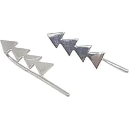 Срібні сережки-кафи Qvaliz. 902-01095