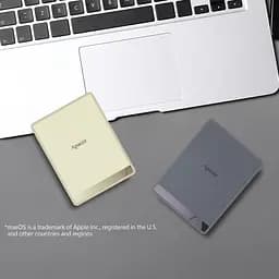 Портативний SSD Apacer AS724 1TB USB 3.2 Gen.2 Type-C Read/Write 500MB/s Cream (AP1TBAS724C-1) - мініатюра 7