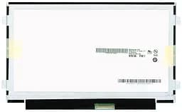 Матриця для ноутбука 10,1", Slim тонка, 40 pin знизу справа, 1024x600, Світлодіодна LED, кріплення зліва/справа, глянцева, AU Optronics AUO, B101AW06 V.1