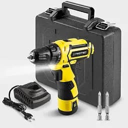 Дриль-шурупокрут акумуляторний Trotec PSCS 11-12V з кейсом (DAS302793) - мініатюра 11