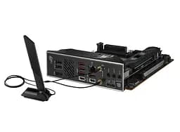 Материнcька плата ROG STRIX B650E-I GAMING WIFI sAM5 B650 2xDDR5 M.2 HDMI Wi-Fi BT mITX Asus teh0018954 - мініатюра 8