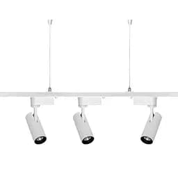 Набор: Треки Luce Intensa LI-10-01, 10 Вт 4200К с шинопроводом и подвесами белый 3 шт. (000059606)