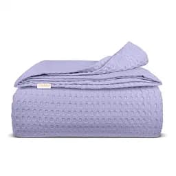 Плед-покривало Cosas Waffle Weave Lavander 75х95 см (Blanket_25Lavander_WaffleWeave_75x95)