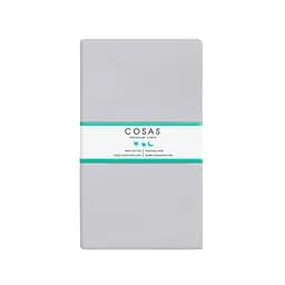 Комплект постільної білизни Cosas Blueberry CS3 Двоспальний вишня (Ranfors_Cherry_El140-Grey_180) - мініатюра 8