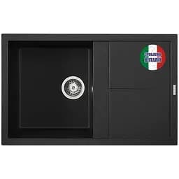 Кухонна мийка Elleci Unico 300 nero 40