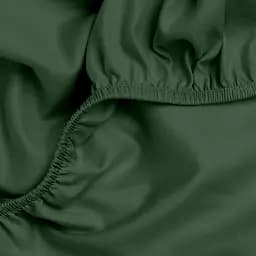 Простирадло Cosas на резинці сатин 80х200 green, зелений (54Satin_Green_80x200x20) - мініатюра 3