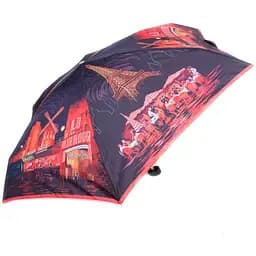 Жіноча складана парасолька механічна Zest 95 см чорна