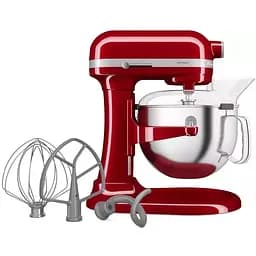 Планетарний міксер KitchenAid Artisan з підйомною чашею 5.6 л червоний (5KSM60SPXEER) - мініатюра 6