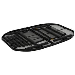 Складний стіл Bo-Camp Northgate Oval 120x80 cm Black/Grey (1404187), Сірий - мініатюра 6