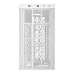 Корпус Aerocool Stormfront Mini-G-WT-v1 White, Mid Tower, без БЖ, для Micro ATX, Mini ITX, 1хUSB-С, 2xUSB 3.0, бічна панель із загартованого скла, сталь SPCC 0.7 мм (ACCM-ES10003.21) - мініатюра 4