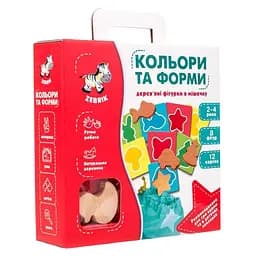 Деревянные фигурки в мешочке Vladi Toys Цвета и формы, укр. язык (ZB2001-01)