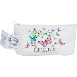 Косметичка Lukky 20х10 см матовая белая (T18079)