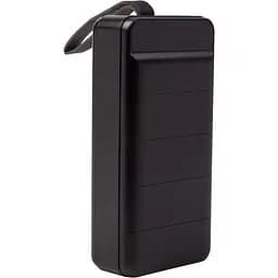 Універсальна мобільна батарея PowerPlant 36000mAh, PD 20W, USB-C, 3xUSB, Lightning, black (PB931422)