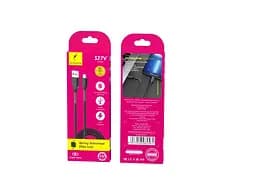 Кабель SkyDolphin S27V Spring Anti-Brake USB - micro USB (M/M), 1 м, Black (SDUSB-000613) - мініатюра 2
