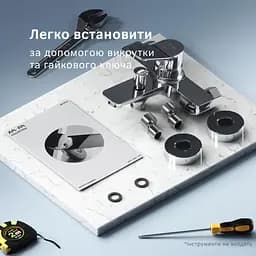 Змішувач для ванни Am.Pm X-Joy F85A10000 Хром - мініатюра 9