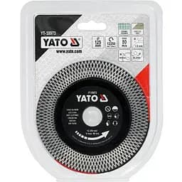 Диск відрізний алмазний по гресу і кераміці YATO Ø= 125/22.2x1.8 мм (YT-59973) - мініатюра 4