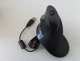 Вертикальна мишка Delux M618 - мініатюра 3