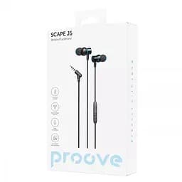 Навушники Proove Scape J5 (3.5mm) black (WESJ50000801) - мініатюра 2