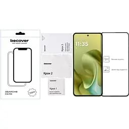 Скло захисне BeCover Motorola Moto G86 Black (713727) - мініатюра 3