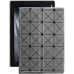 Чохол StatusCASE з екошкіри для планшету Asus ZenPad 10 (Z301M-1D027A-P028) Сірий ромб