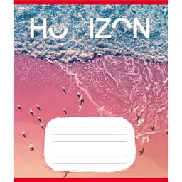 Зошит загальний "Горизонт" Leader 096-640014L-4 в лінію, 96 аркушів