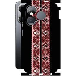 Захисна плівка StatusSKIN для Tecno Spark 20 Корпус Вініл Вишиванка 3