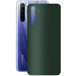 Захисна плівка StatusSKIN для Realme 6 Корпус Вініл Зелена матова