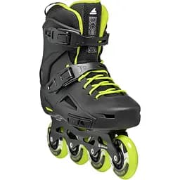 Ролики Rollerblade Lightning 290 Чорний-Салатовий - мініатюра 4
