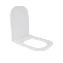 Сидіння для унітаза Qtap Nando з мікроліфтом Slim QT12991222AW, Білий - мініатюра 3