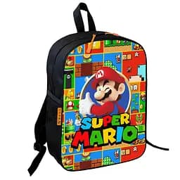 Рюкзак шкільний дитячий 36х27см Маріо «Super Mario» з принтом для хлопчика (00686)