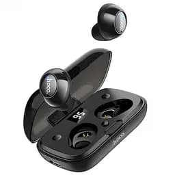 Bluetooth стерео гарнітура Hoco ES52 з кейсом (Чорна) - мініатюра 4