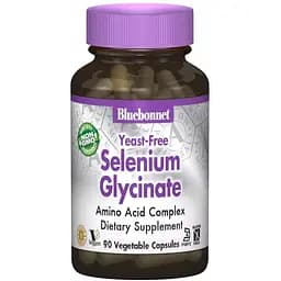 Селен глицинат Bluebonnet Nutrition Albion 90 вегетарианских капсул