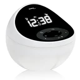 Годинник настільний з радіо Technoline WT500 Black/White (WT500), Білий - мініатюра 3