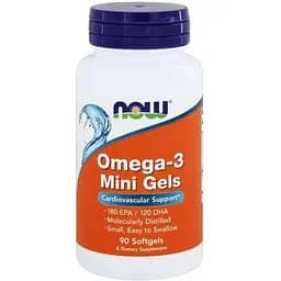 Омега-3 Now Foods 90 желатинових капсул