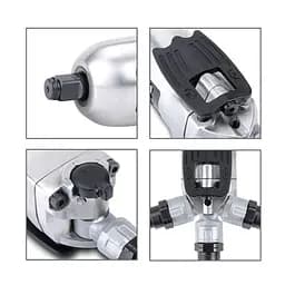 Пневмогайковерт професійний 3/8 108N/m 12000об/хв Mini Butterfly Type Toptul hoz0009533 - мініатюра 2
