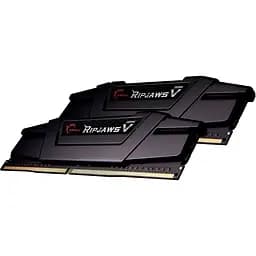 Модуль пам'яті DDR4 G.Skill Ripjaws V 2x16GB 3600MHz Classic Black (F4-3600C18D-32GVK) [94521] - мініатюра 2