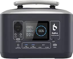 Портативная зарядная станция BigBlue CP600 600W 537.6Wh Black