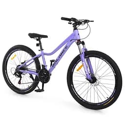 Велосипед PROFI BALANCE 26", алюмінієва рама 13", 21 швидкість, світло-бузковий (BL-2602)